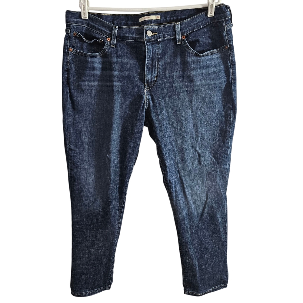 Levi's Boyfriend Women's Blue Denim Jeans